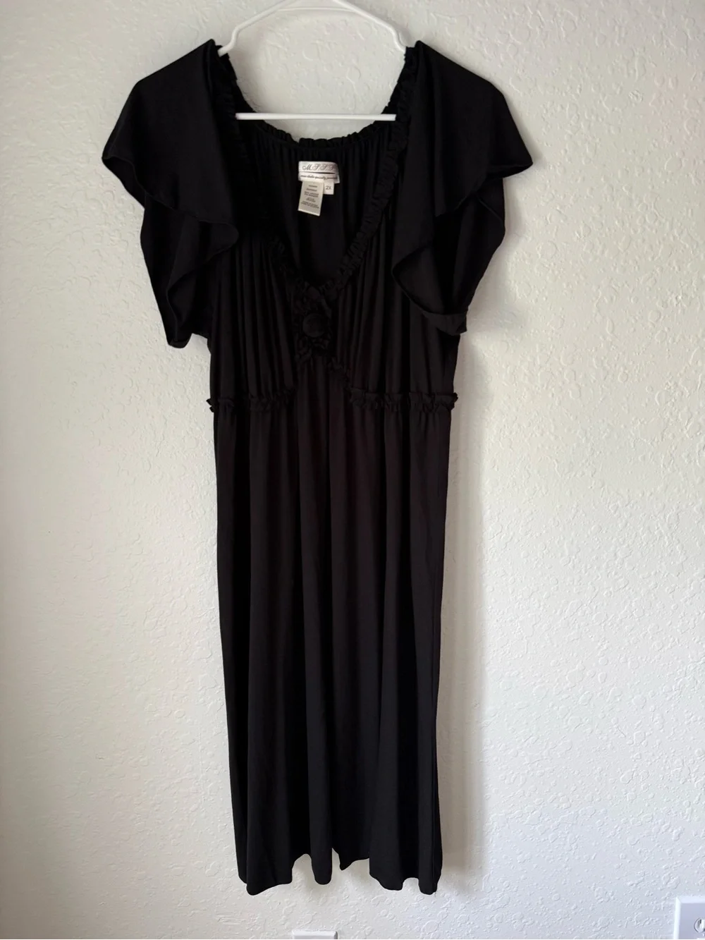 Max Studio Specialty Black Women's Dress Size 2X - Picture 11 of 12